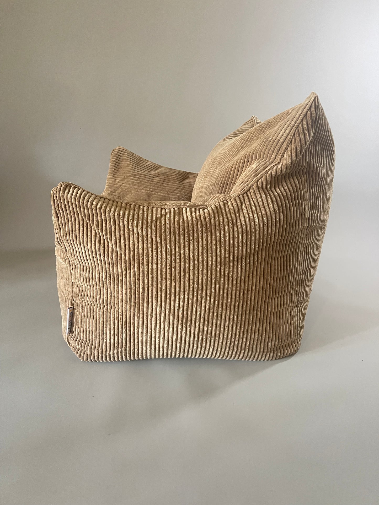 Brown Corduroy Kids Bean Bag Lounger