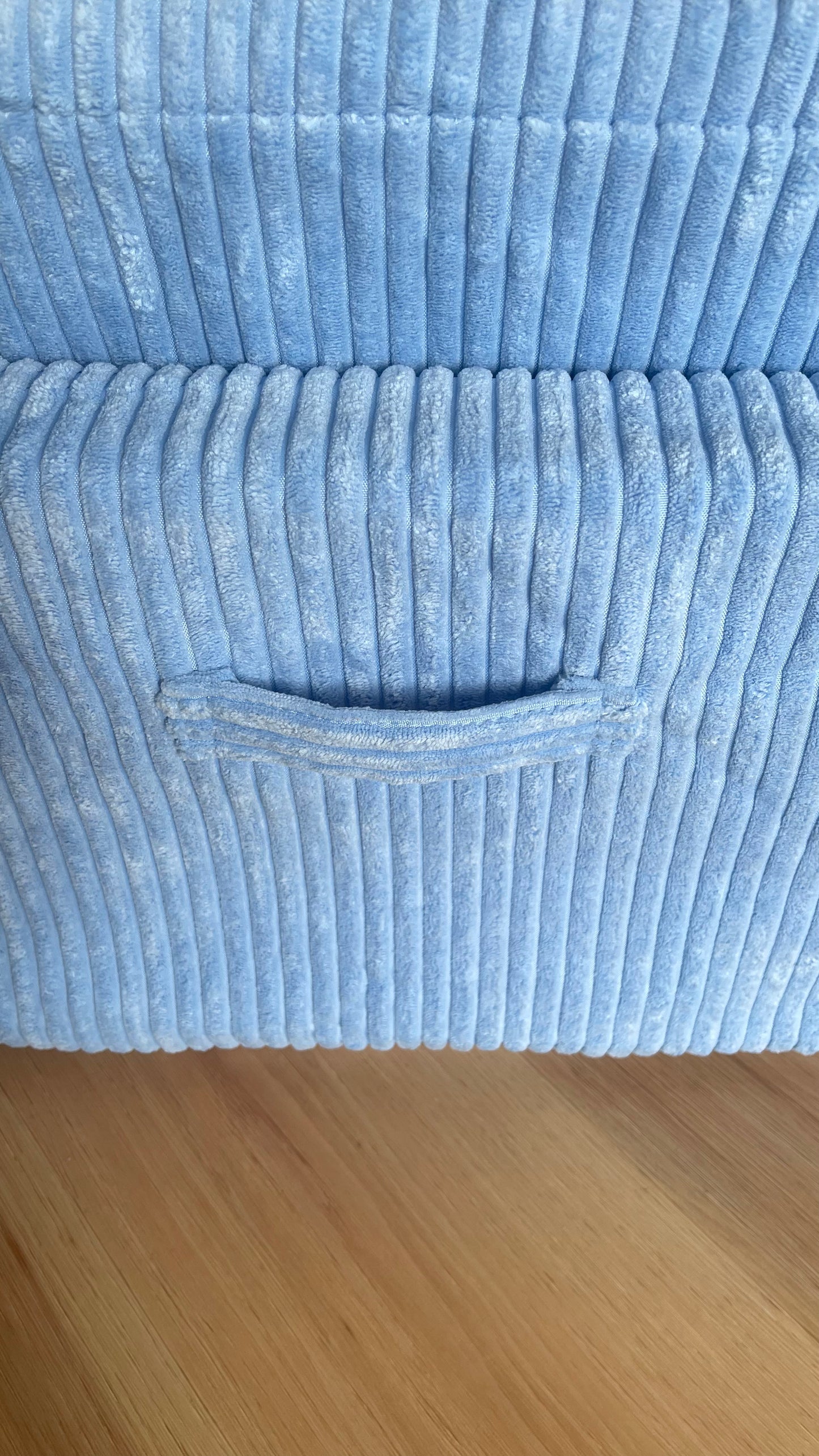 5 available- Kids Blue Fold-Out Sofa Cover | Stylish Removable Slipcover