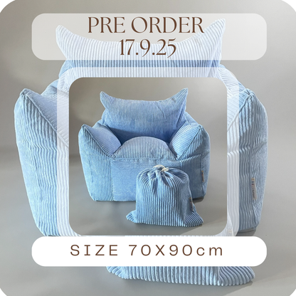 5 Available- Blue Lounger
