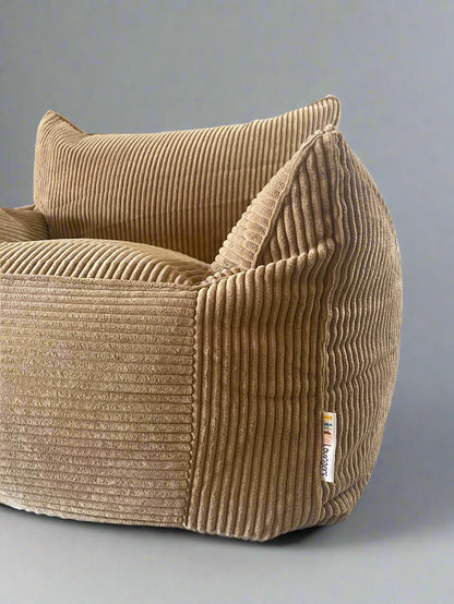 15 left- Brown Corduroy Kids Bean Bag Lounger