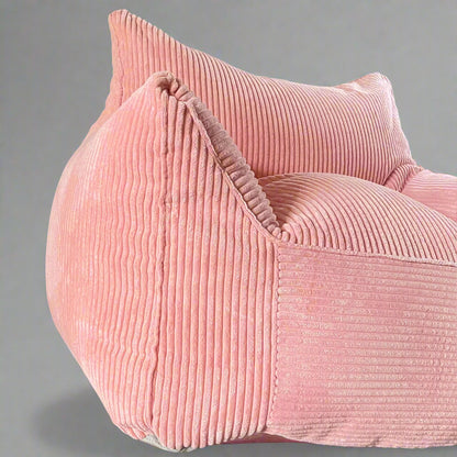 Pink Corduroy Kids Bean Bag Lounger