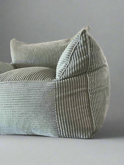 Mint Corduroy Kids Bean Bag Lounger