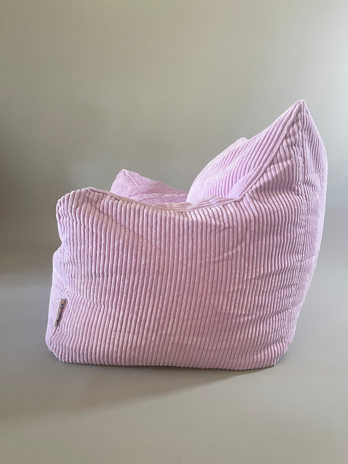 Lilac Haze Corduroy Kids Bean Bag Lounger