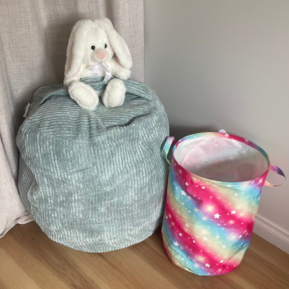 6 Available -Green Toy Storage Bag